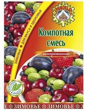 Морож. фрукты Компотная смесь  Зимовье  шт 300г - интернет-магазин Близнецы