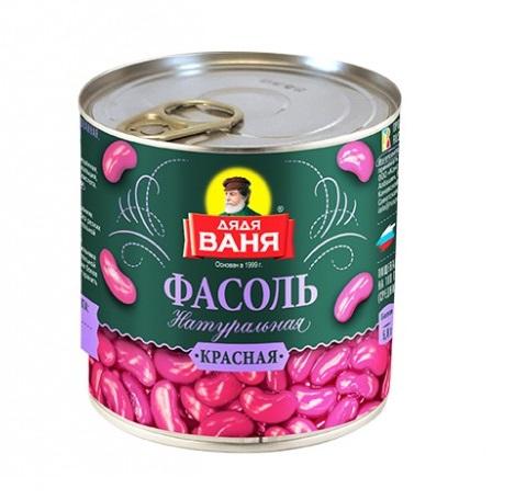 Фасоль красная с с  Дядя Ваня  400г ж б - интернет-магазин Близнецы
