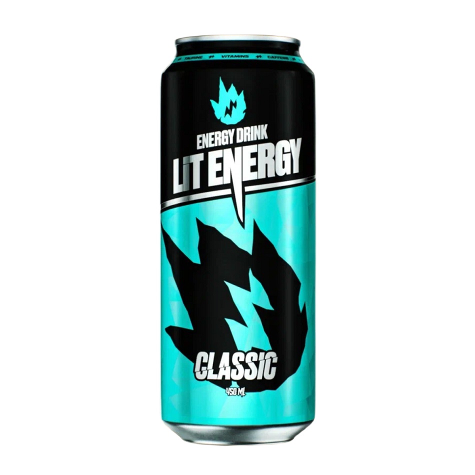 Энергетический напиток LIT Energy 0.45 л ж б  - интернет-магазин Близнецы