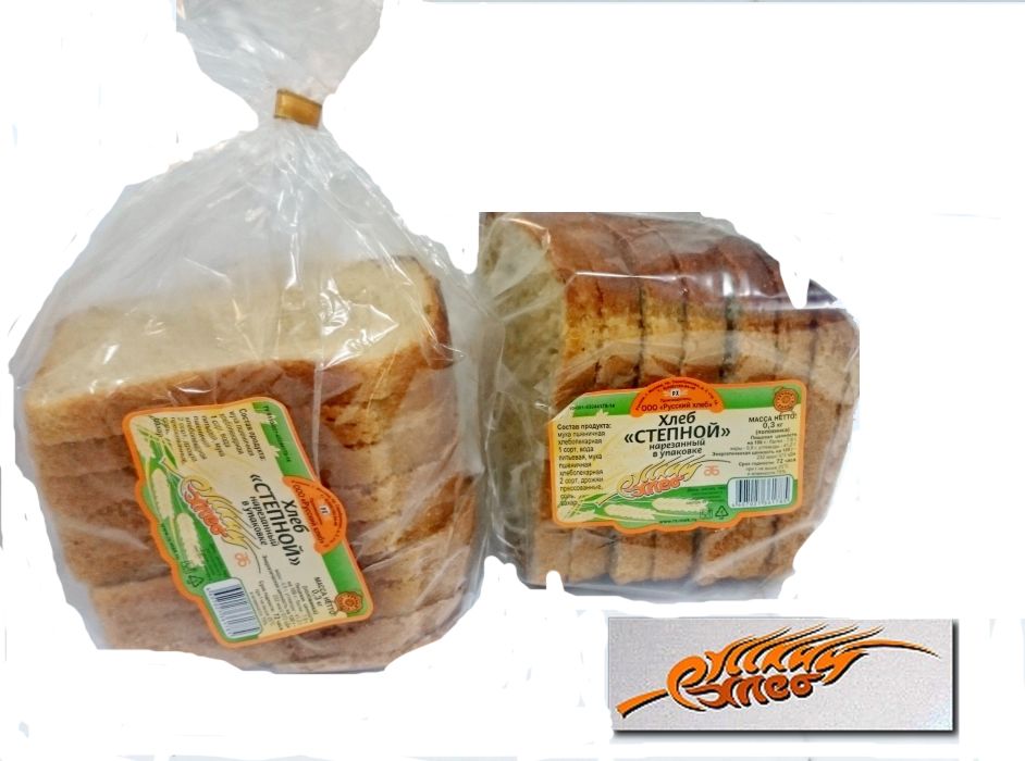 Хлеб Степной нарез  Рус.Хлеб  300г - интернет-магазин Близнецы