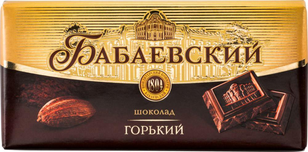 Шоколад Бабаевский горький 90г - интернет-магазин Близнецы