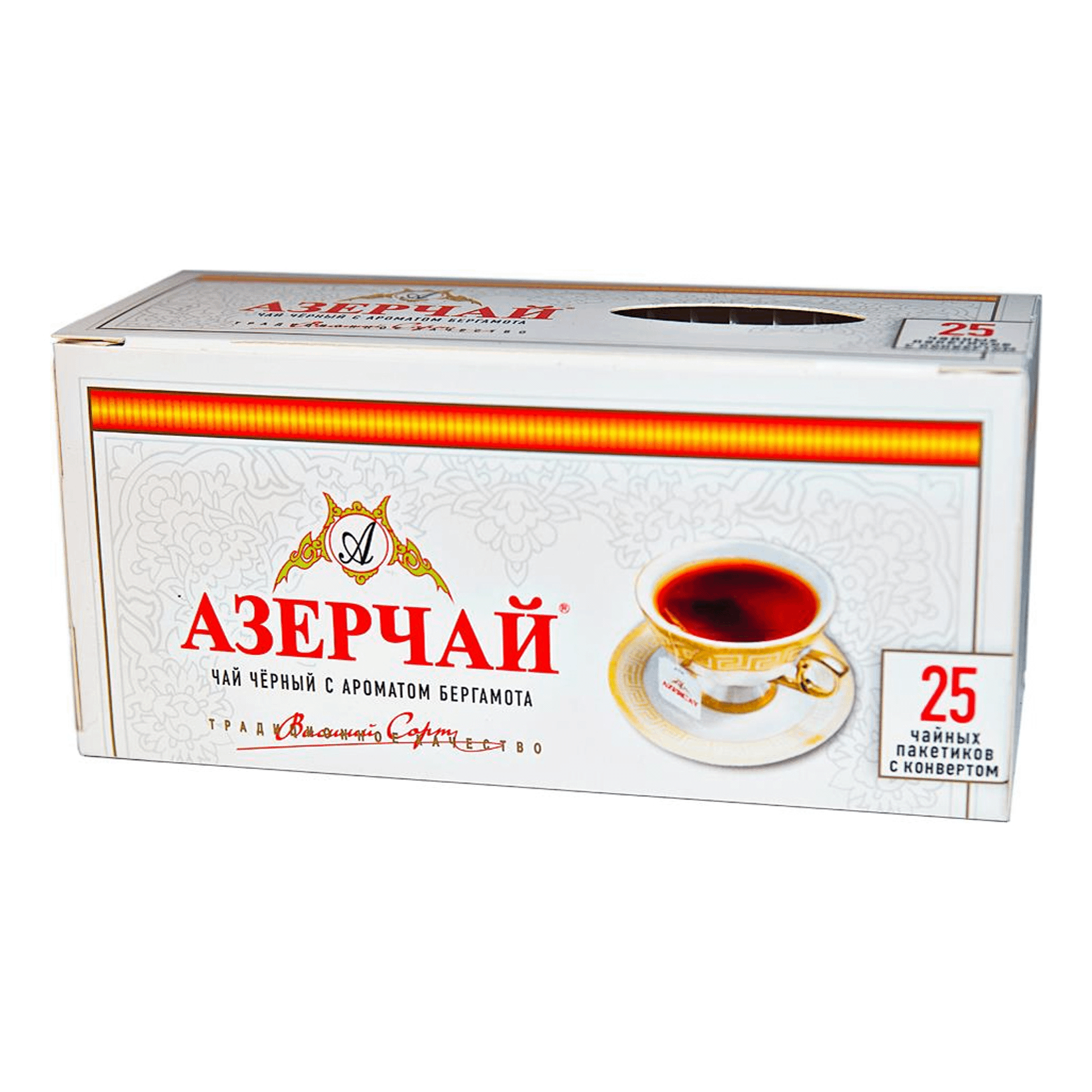 Чай Азерчай с бергам черн (25*2г) 50г - интернет-магазин Близнецы