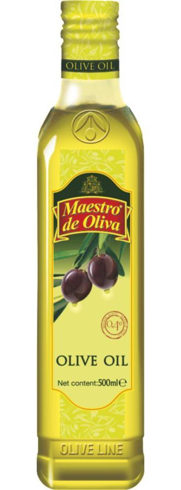 Масло оливк Маэстро де Олива 100% раф+н раф  Испания  ст бу 0.5л - интернет-магазин Близнецы