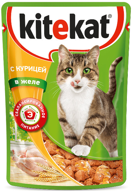 Корм Китекат для кошек в желе  пауч  85г - интернет-магазин Близнецы