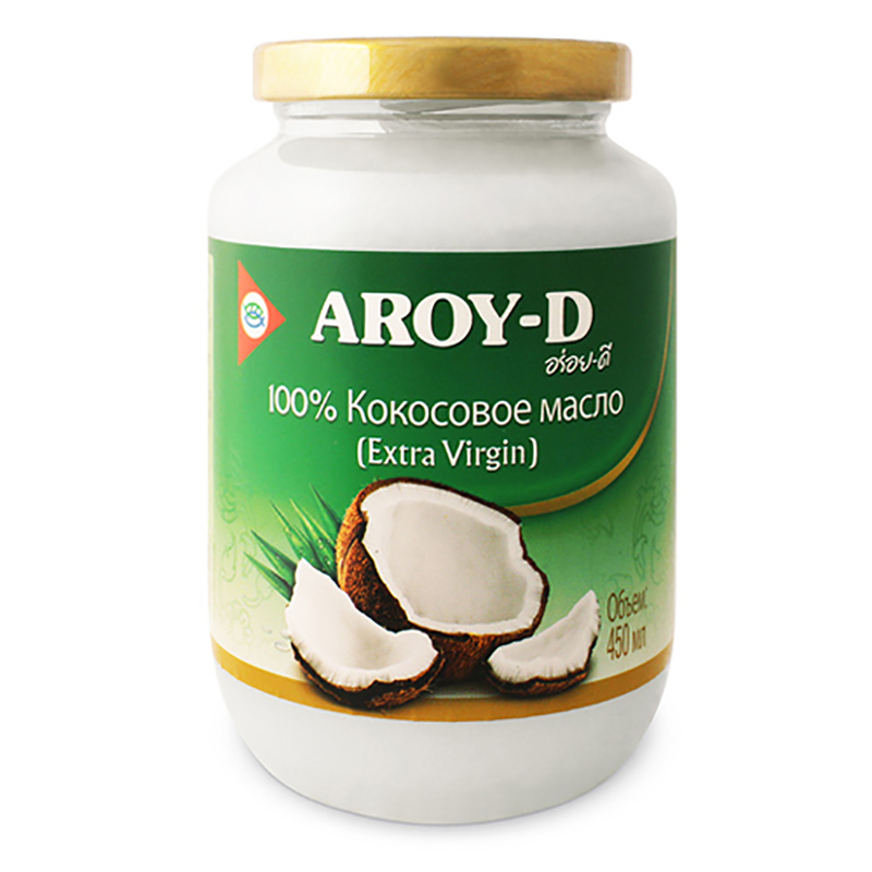 Масло кокосовое 100% ЭВ нерафинированное  Индонезия  0.45л - интернет-магазин Близнецы