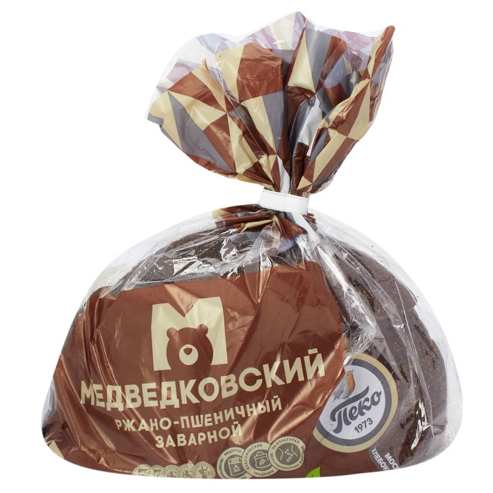 п Хлеб Завар Медведк нарезка  Пеко  375г - интернет-магазин Близнецы