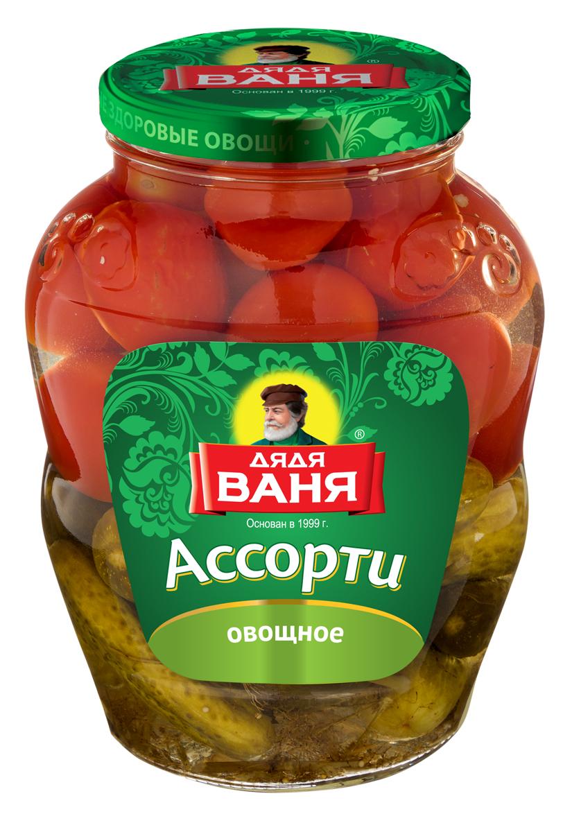 Ассорти овощное  Дядя Ваня  бан 1800г - интернет-магазин Близнецы