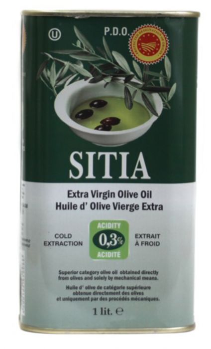 Масло оливк Sitia ЭВ 0.3% н раф  Греция  ''1.0''л ж б - интернет-магазин Близнецы
