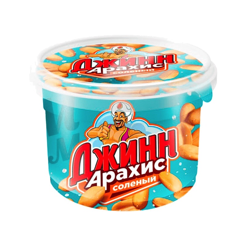 Арахис жарен солен  Джин  130г - интернет-магазин Близнецы