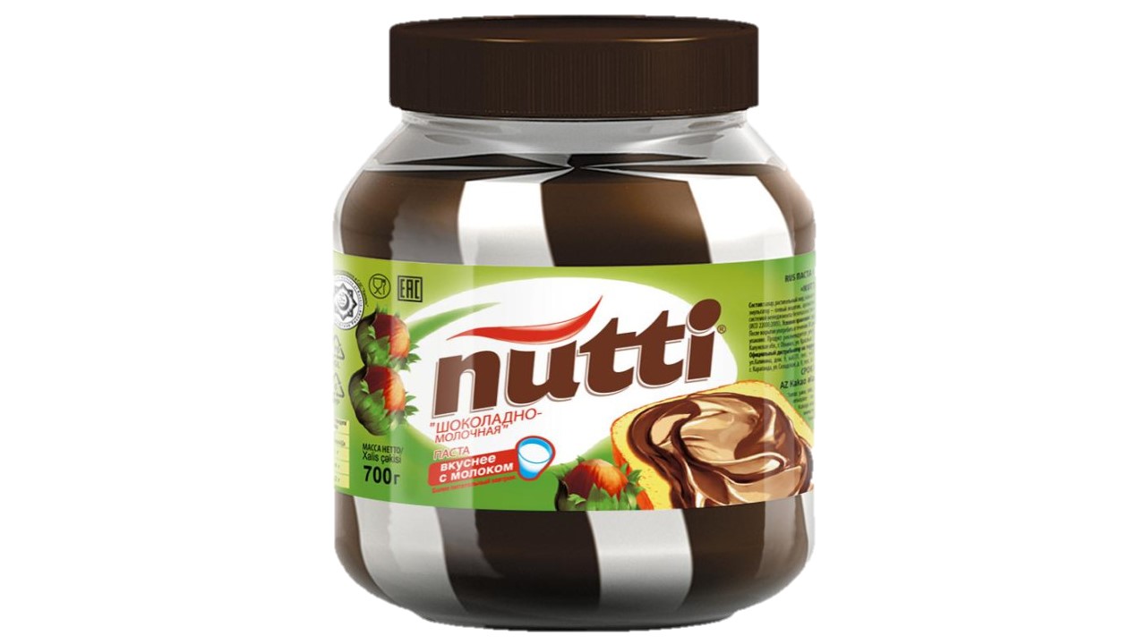 Шокол. паста Нутти Дуо шоколадно-молочная 700г - интернет-магазин Близнецы