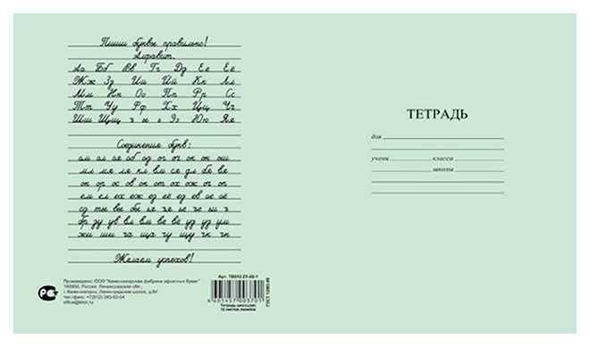 Тетрадь А5 12л Линейка  - интернет-магазин Близнецы
