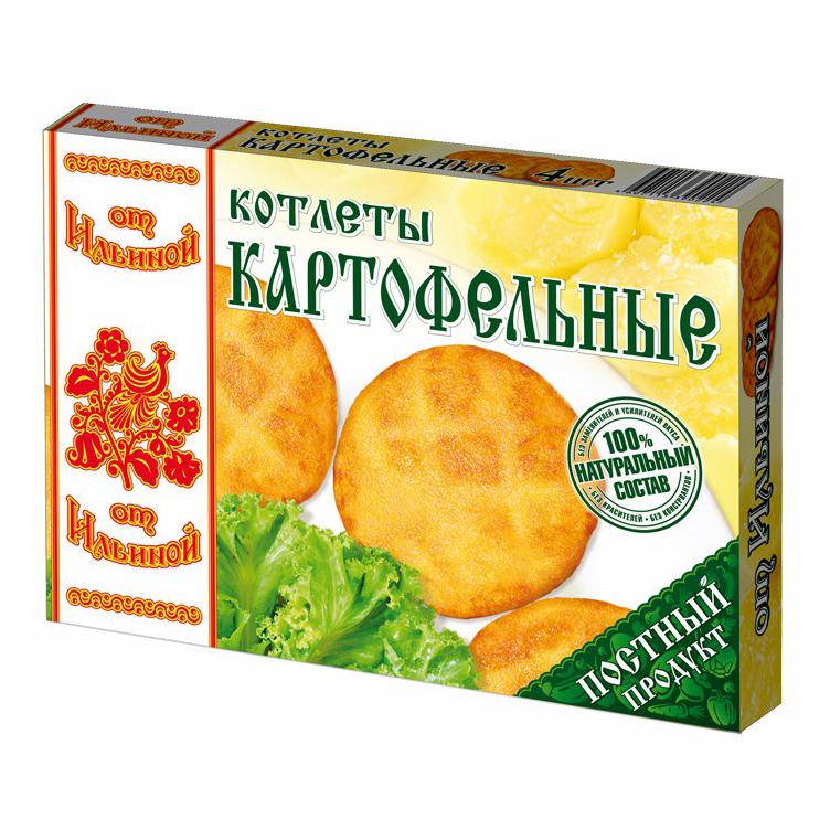 Котлеты Картофельные  от Ильиной  300г - интернет-магазин Близнецы