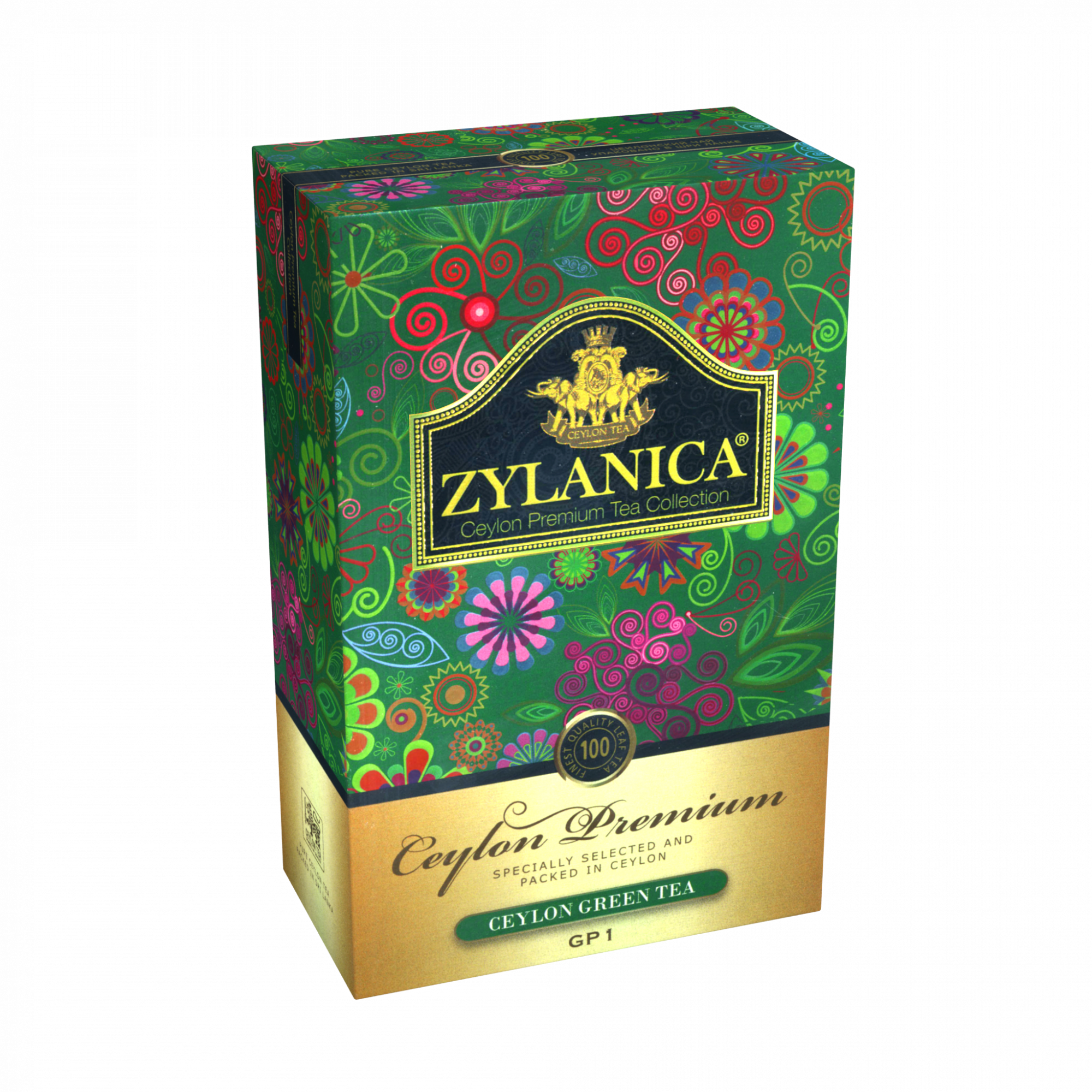 Чай Зеланика Цейлон Премиум зелен 100г - интернет-магазин Близнецы