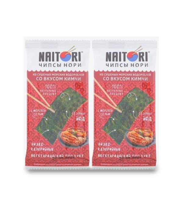 Морск капуста с кимчи Naitori Корея 3г - интернет-магазин Близнецы