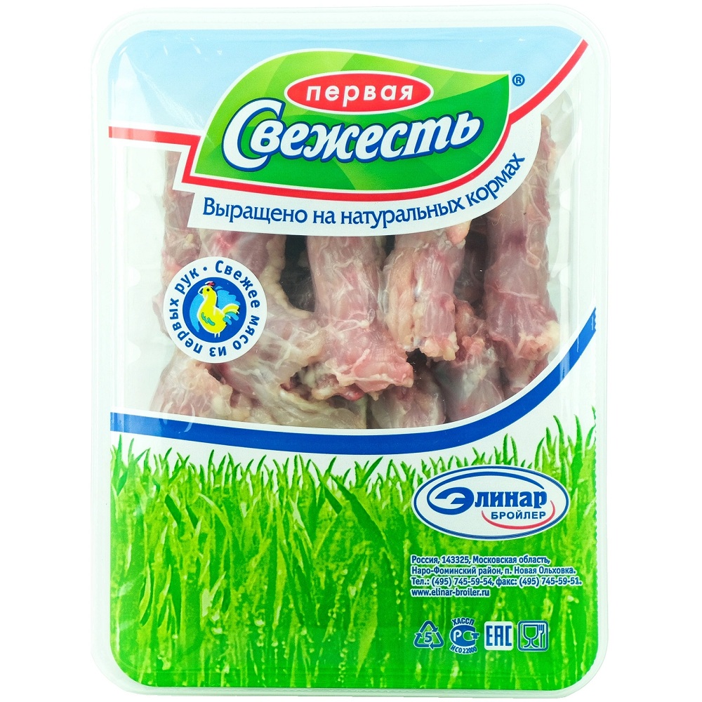 Шеи куриные "Первая Свежесть  Россия  600г - интернет-магазин Близнецы