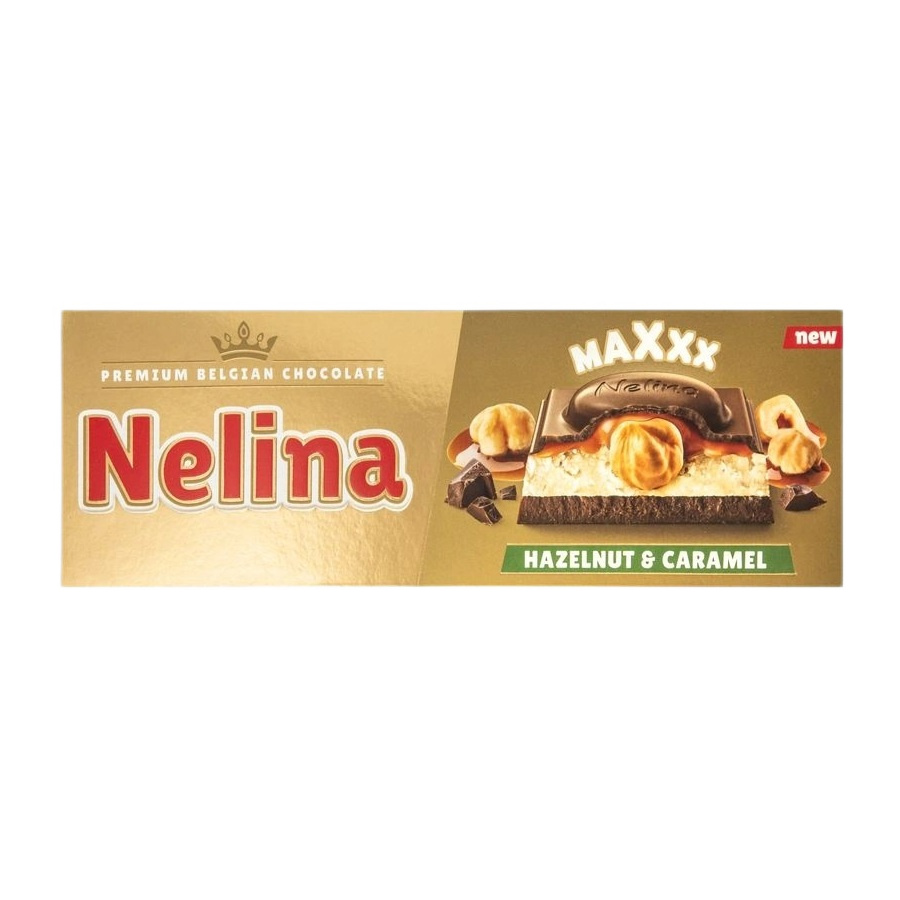 Шоколад Nelly Premium Quixxx вкус лесн ореха, карам. и печен 270г - интернет-магазин Близнецы