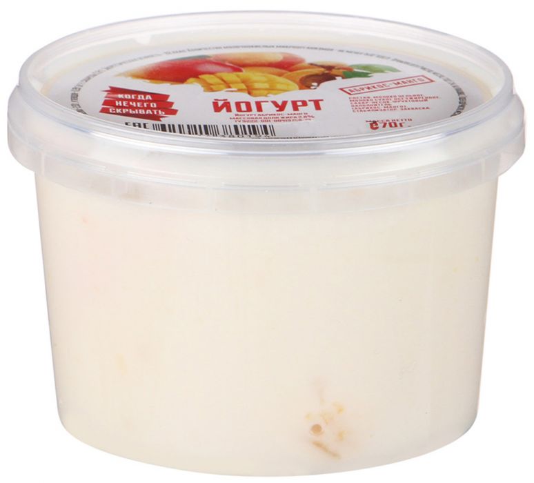 Йогурт 2.8% КНС с вишней  Мол Мануф Маври  270г - интернет-магазин Близнецы