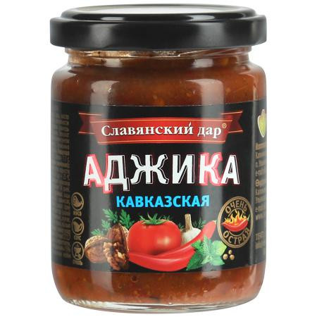 Соус Славянский дар Аджика Традицион бан 170г - интернет-магазин Близнецы