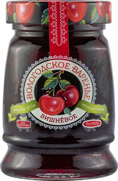 Варенье домашнее Вишня  Вологодское  370г - интернет-магазин Близнецы