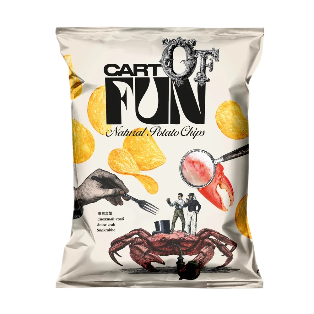 Чипсы CART of FUN краб 67г шт - интернет-магазин Близнецы