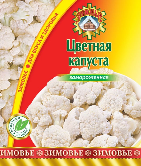 Морож. овощи Цветн капус  Зимовье  упак 400г - интернет-магазин Близнецы