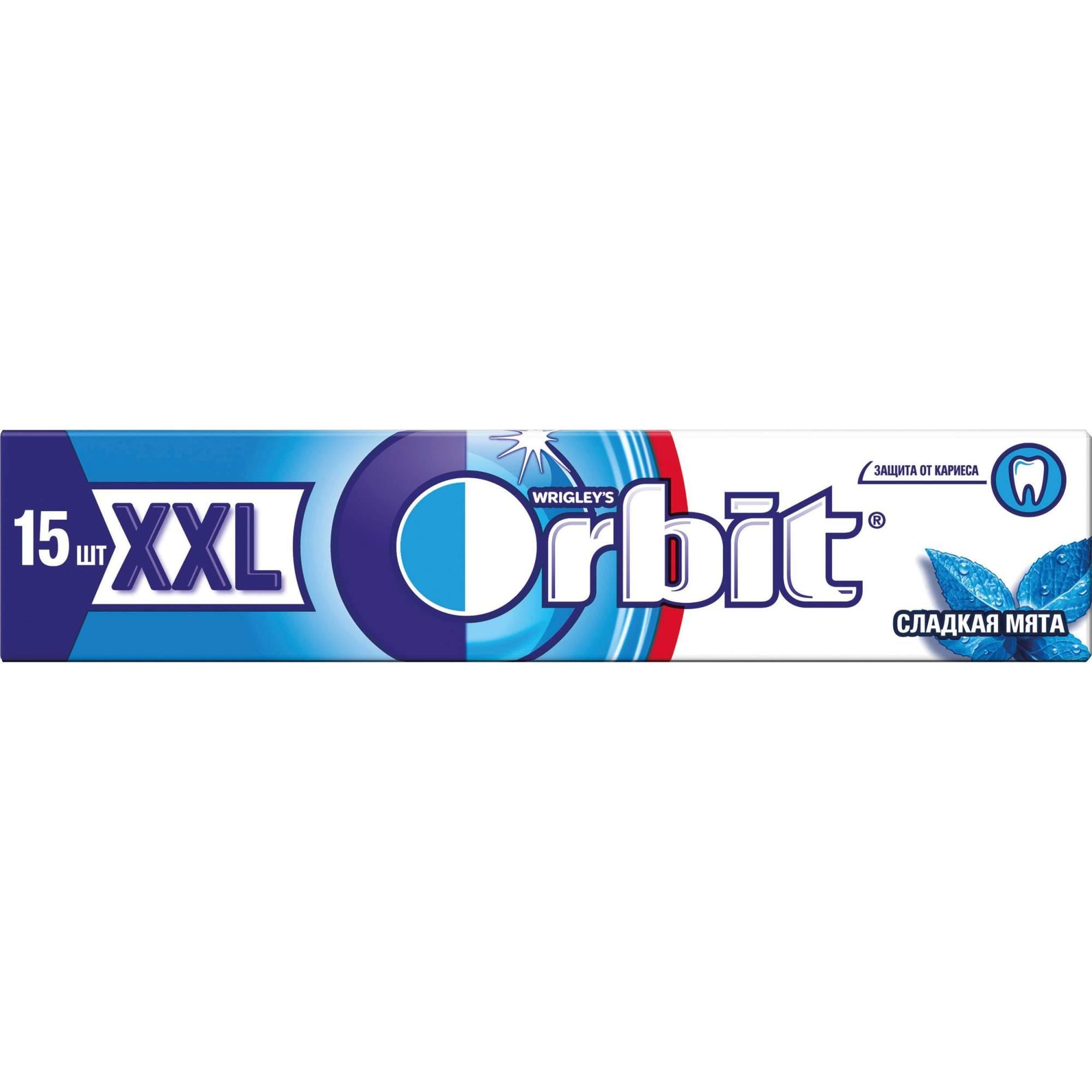 Жев рез Орбит XXL Нежная мята 20г - интернет-магазин Близнецы