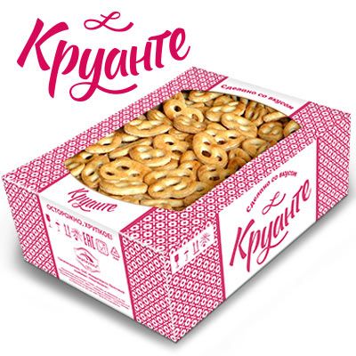 Печенье слоеное Крендельки  Круанте  ''кг''  - интернет-магазин Близнецы