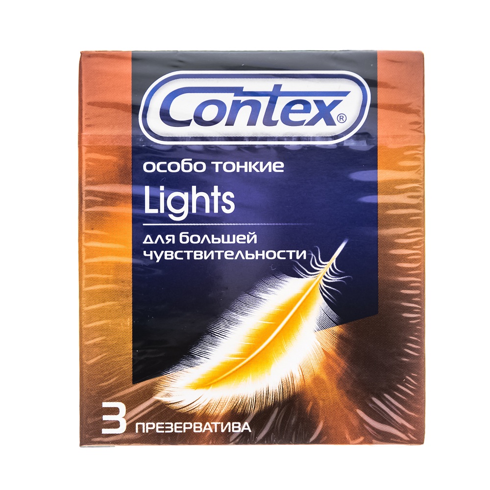 Презерватив Contex Lights - интернет-магазин Близнецы